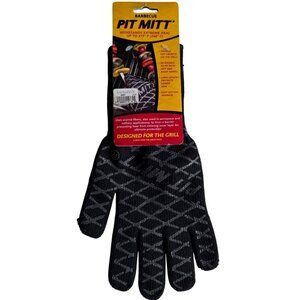 Pit Mitt BBQ Grill Glove Heat Resistant 475F Reversible Aramid Fiber Protection